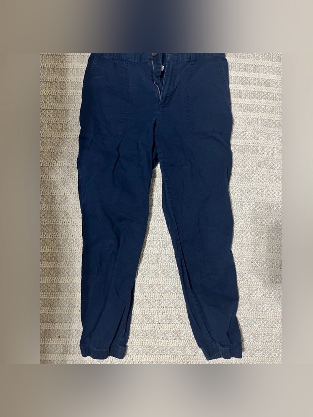 GAP girlfriend joggers navy  (Size 10)